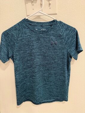 Under Armour Men’s Teal Space Dye Short Sleeve Performance Tee